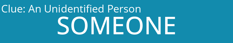 An Unidentified Person