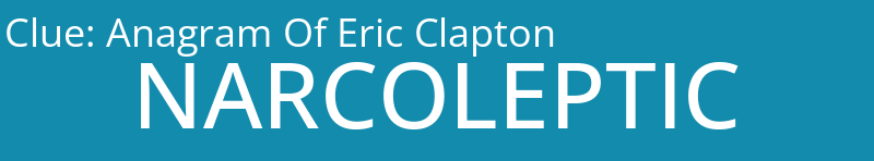 Anagram Of Eric Clapton