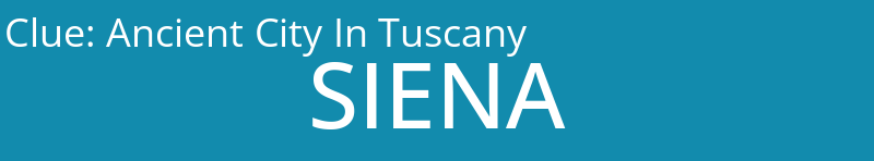 Ancient City In Tuscany