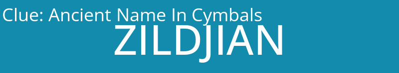 Ancient Name In Cymbals