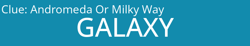 Andromeda Or Milky Way