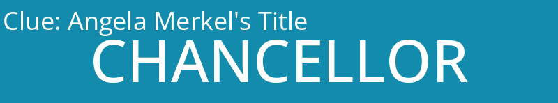 Angela Merkel's Title