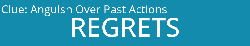 Anguish Over Past Actions