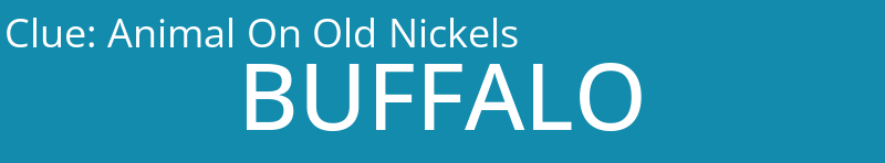 Animal On Old Nickels