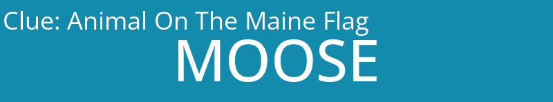 Animal On The Maine Flag