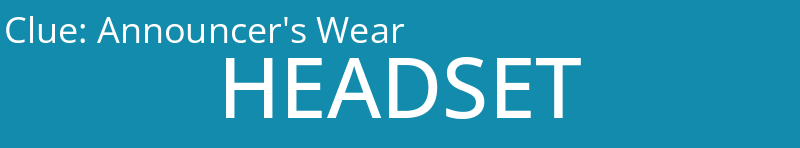 Announcer's Wear