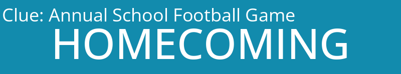 Annual School Football Game