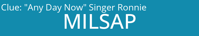 "Any Day Now" Singer Ronnie