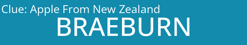 Apple From New Zealand