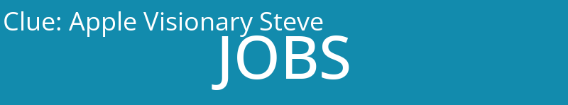 Apple Visionary Steve