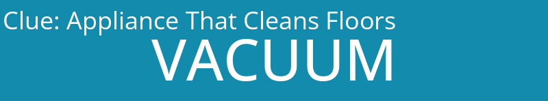Appliance That Cleans Floors