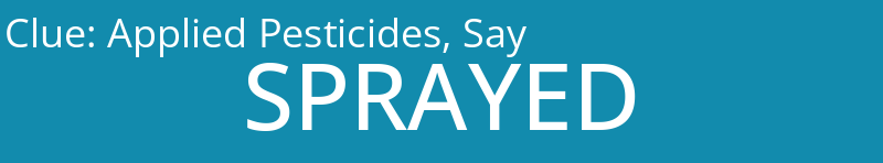 Applied Pesticides, Say