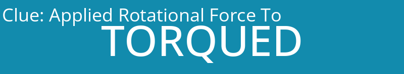 Applied Rotational Force To