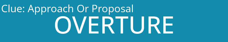 Approach Or Proposal