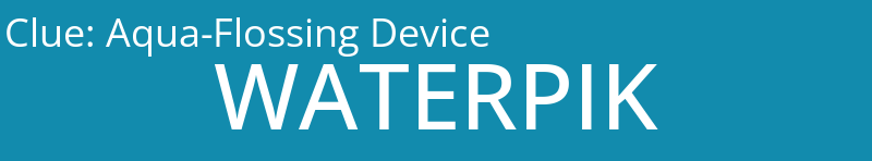 Aqua-Flossing Device