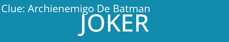 Archienemigo De Batman