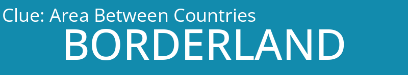 Area Between Countries