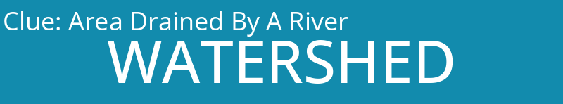 Area Drained By A River