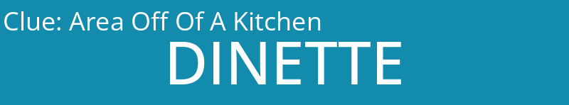Area Off Of A Kitchen