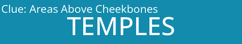 Areas Above Cheekbones