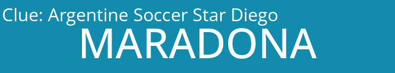 Argentine Soccer Star Diego