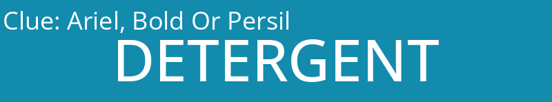 Ariel, Bold Or Persil