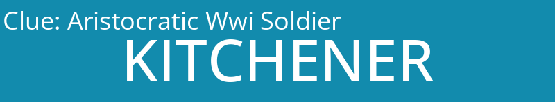 Aristocratic Wwi Soldier