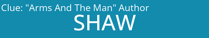 "Arms And The Man" Author