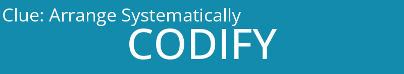 Arrange Systematically