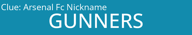 Arsenal Fc Nickname