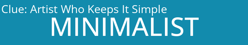 Artist Who Keeps It Simple