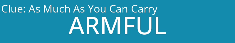 As Much As You Can Carry