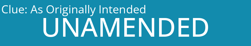 As Originally Intended 