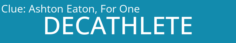 Ashton Eaton, For One
