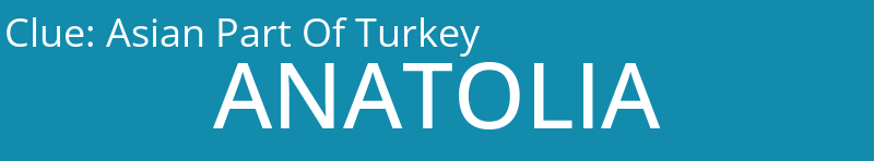 Asian Part Of Turkey