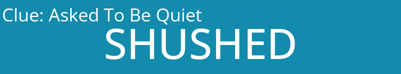Asked To Be Quiet