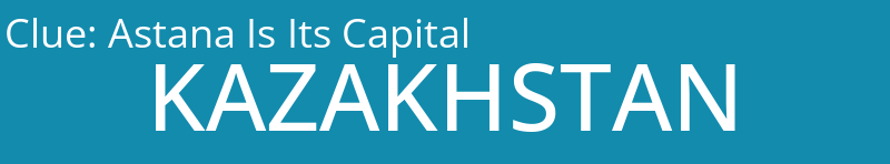 Astana Is Its Capital