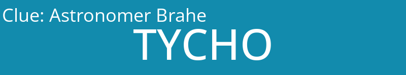 Astronomer Brahe