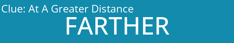 At A Greater Distance