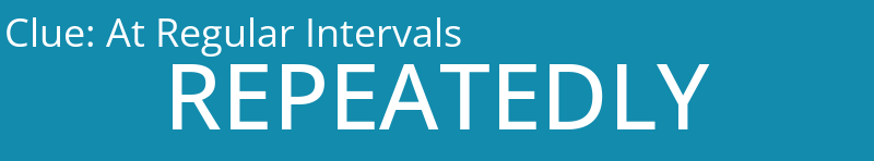 At Regular Intervals