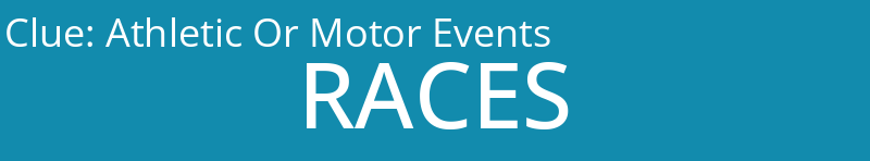 Athletic Or Motor Events