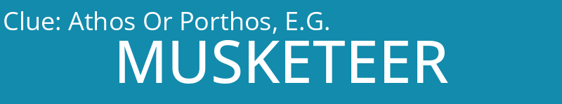 Athos Or Porthos, E.G.
