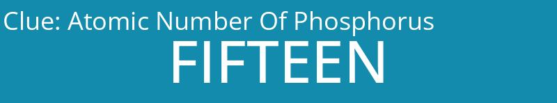 Atomic Number Of Phosphorus