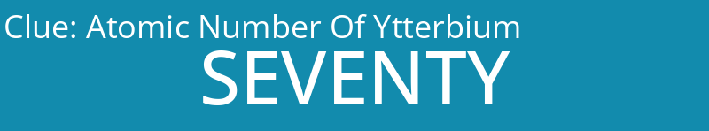 Atomic Number Of Ytterbium