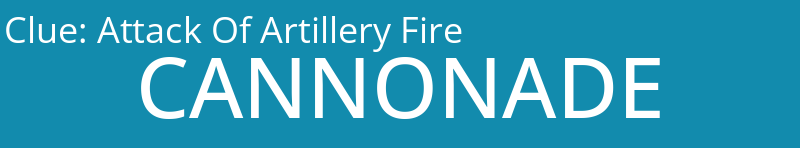 Attack Of Artillery Fire