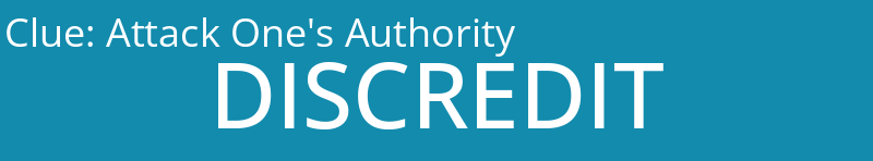 Attack One's Authority