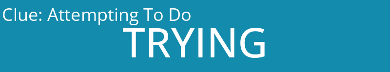 Attempting To Do