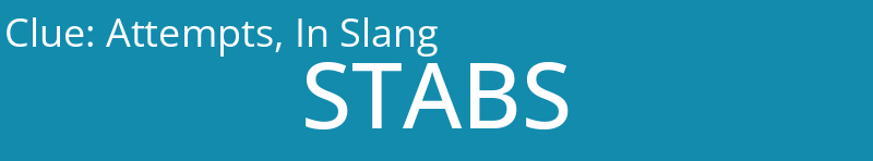 Attempts, In Slang