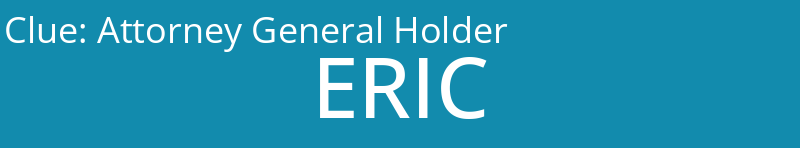Attorney General Holder