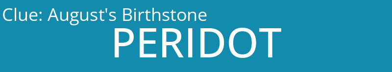 August's Birthstone